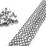 Декоративный молдинг, 10 мм никель - продажа комплектующих для производства мягкой мебели ООО Кантэнд