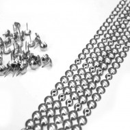 Декоративный молдинг, 11 мм никель - продажа комплектующих для производства мягкой мебели ООО Кантэнд